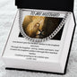 TO MY HUSBAND Cuban Link Chain