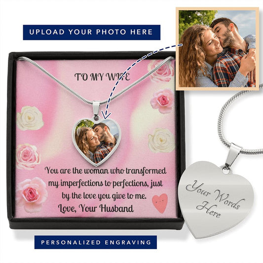 Picture In A Heart Necklace